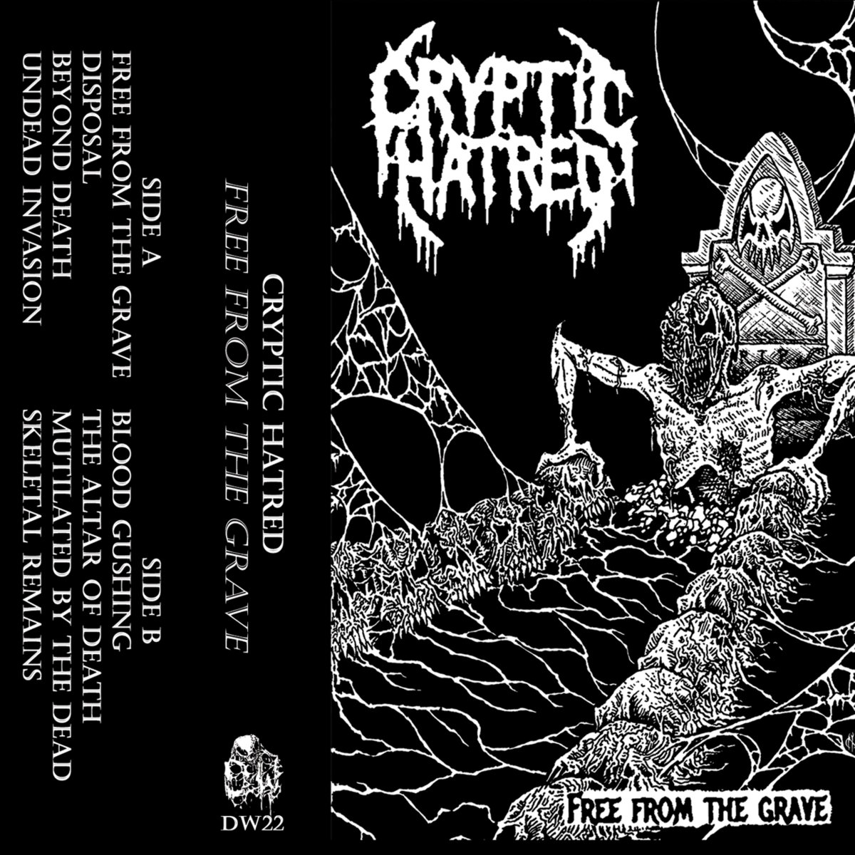 Free From The Grave | Cryptic Hatred | Desert Wastelands Productions