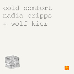cold comfort: nadia cripps + wolf kiercold comfort + nadia cripps + wolf kier cover