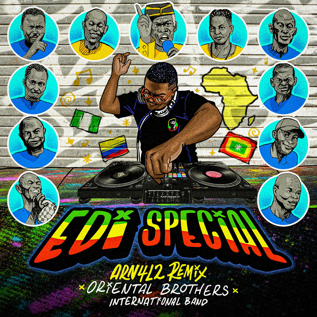 Edi Special - Oriental Brothers International Band - version by Arn4l2