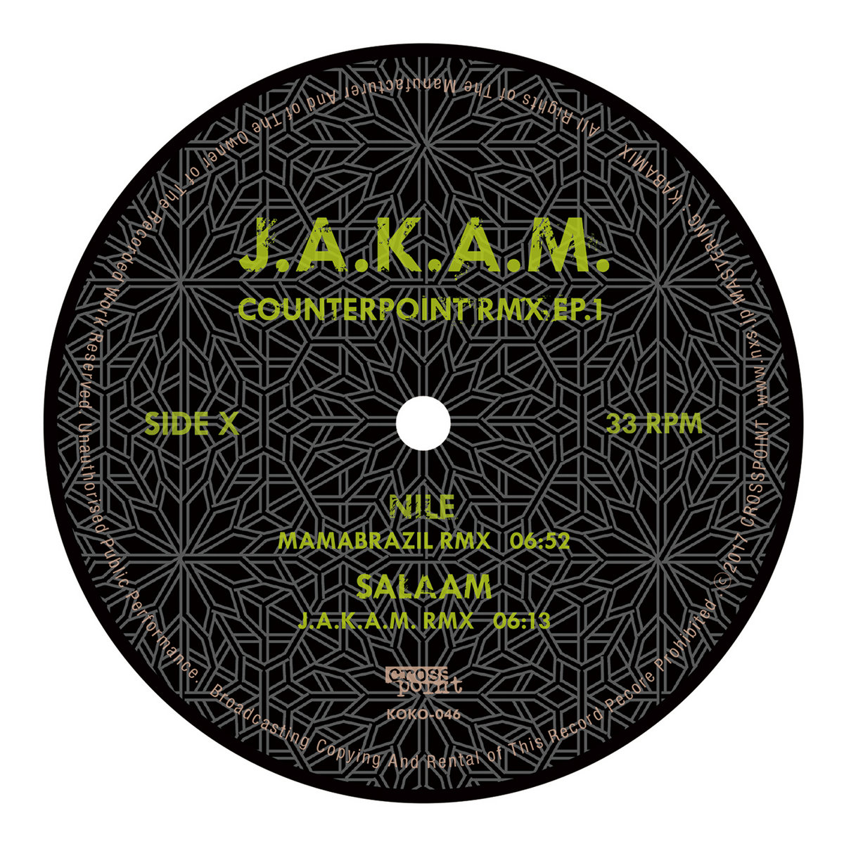 J.A.K.A.M. COUNTERPOINT RMX EP.1_24bit44.1khz | J.A.K.A.M.