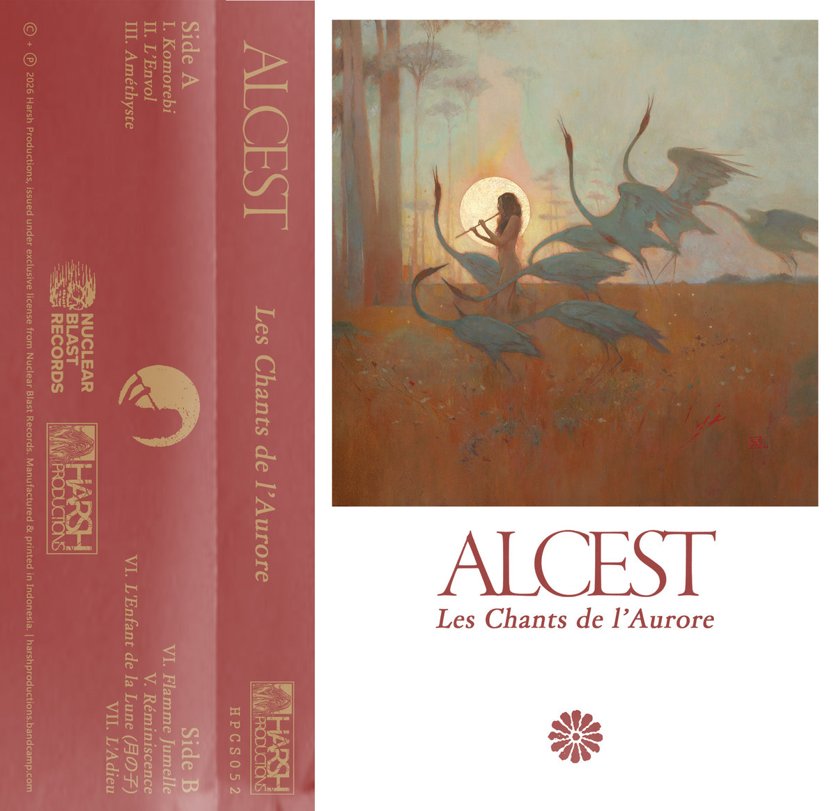 LP Alcest / Les Chants De I'aurore pic盤 Les Chants de l'Aurore | Alcest | HARSH PRODUCTIONS
