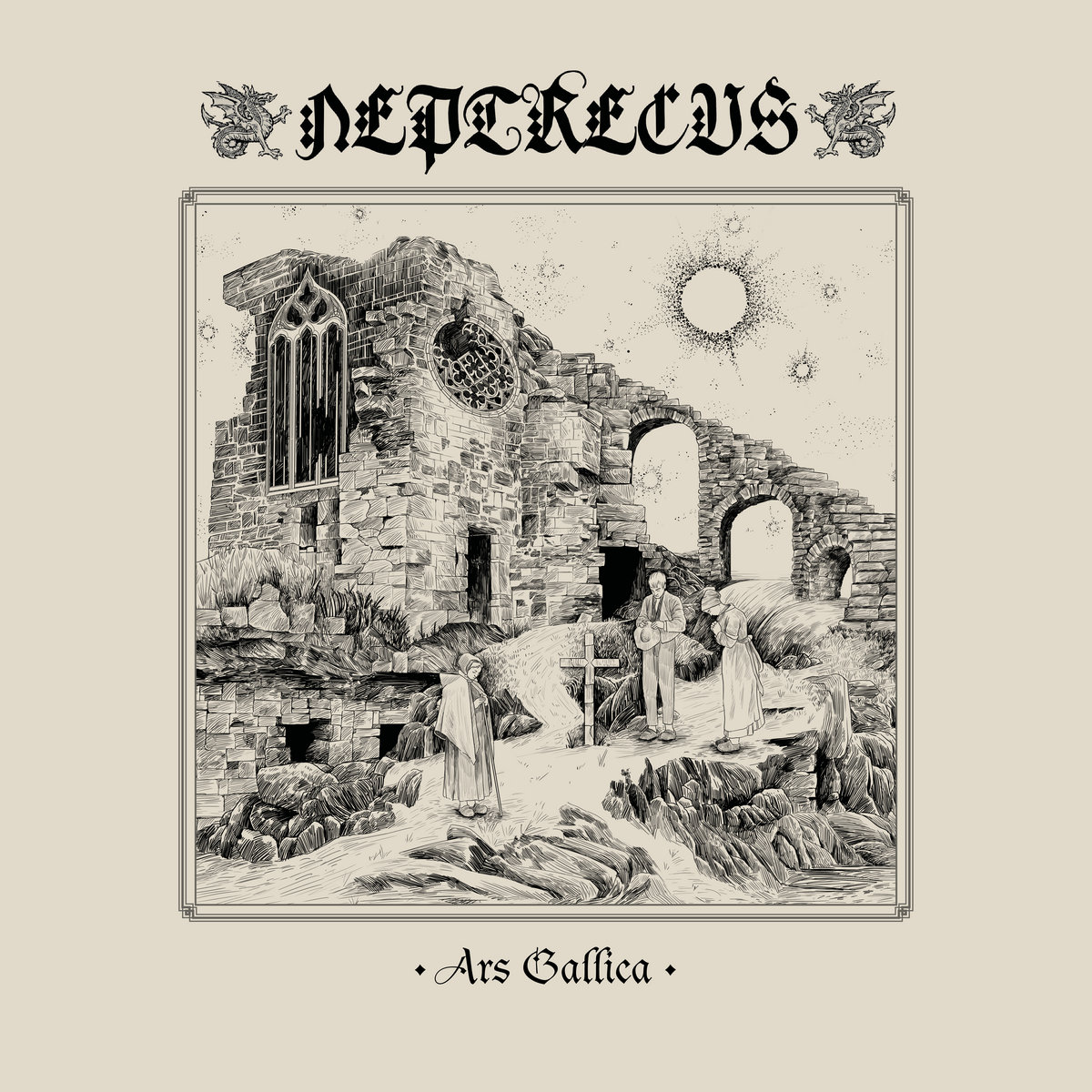 neptrecus black metal paien le scribe du rock