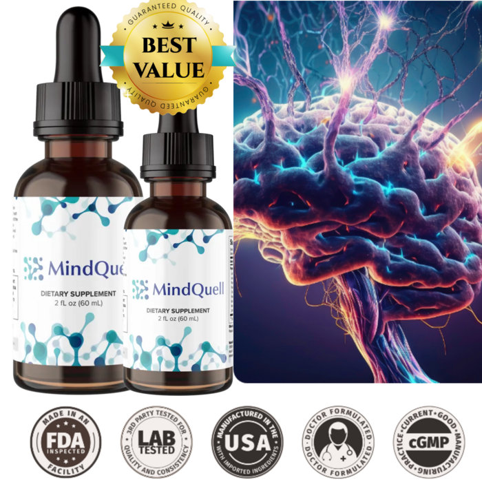 MindQuell(USA No.1)Promote Nerve Growth In The Brain & Supercharge