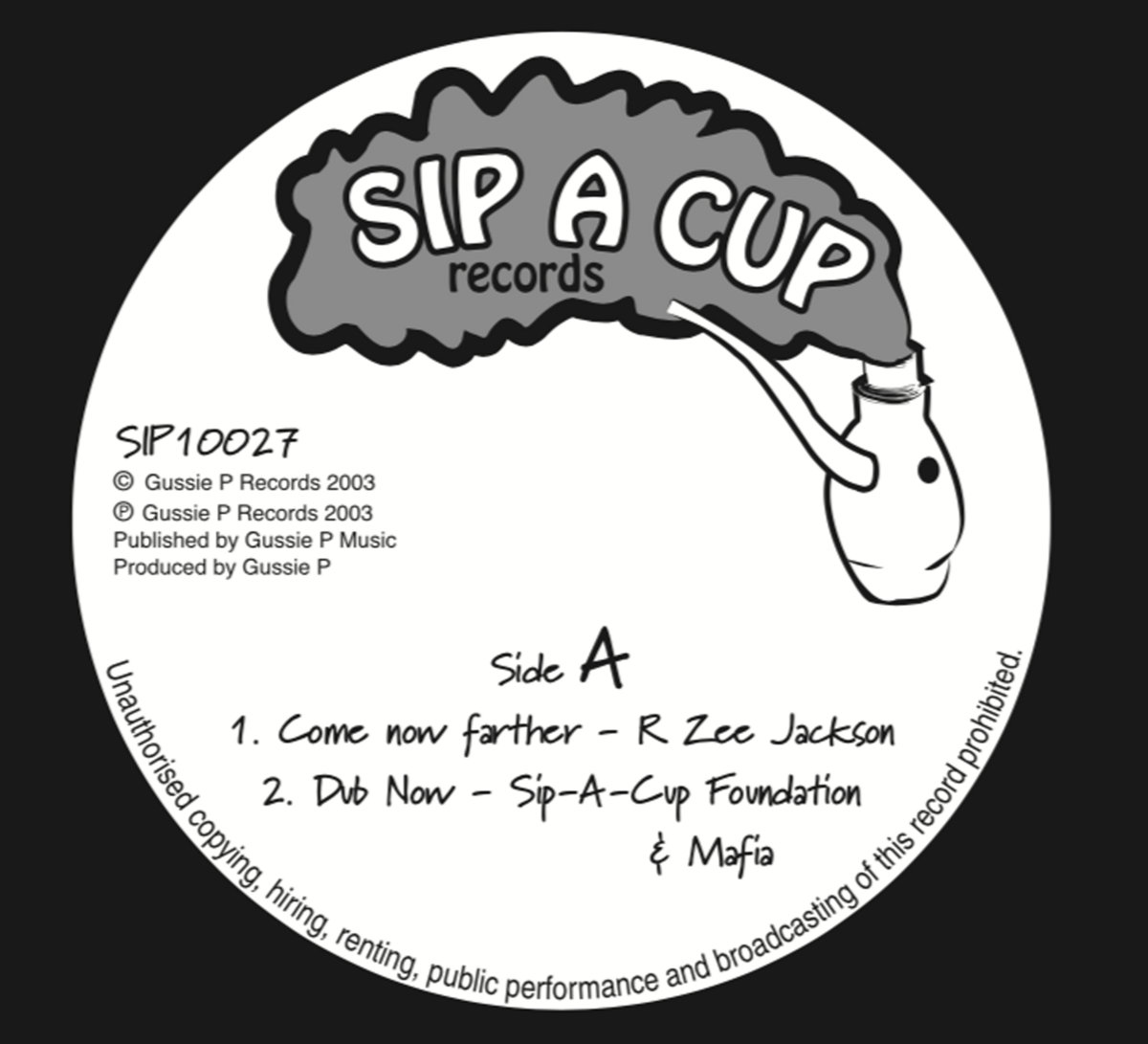 SIP10 027 .. COME NOW FATHER DUB PLATE MIX .. DUBCUP FT R. ZEE JACKSON ..