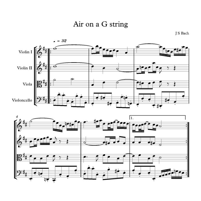 Bach air. Bach air