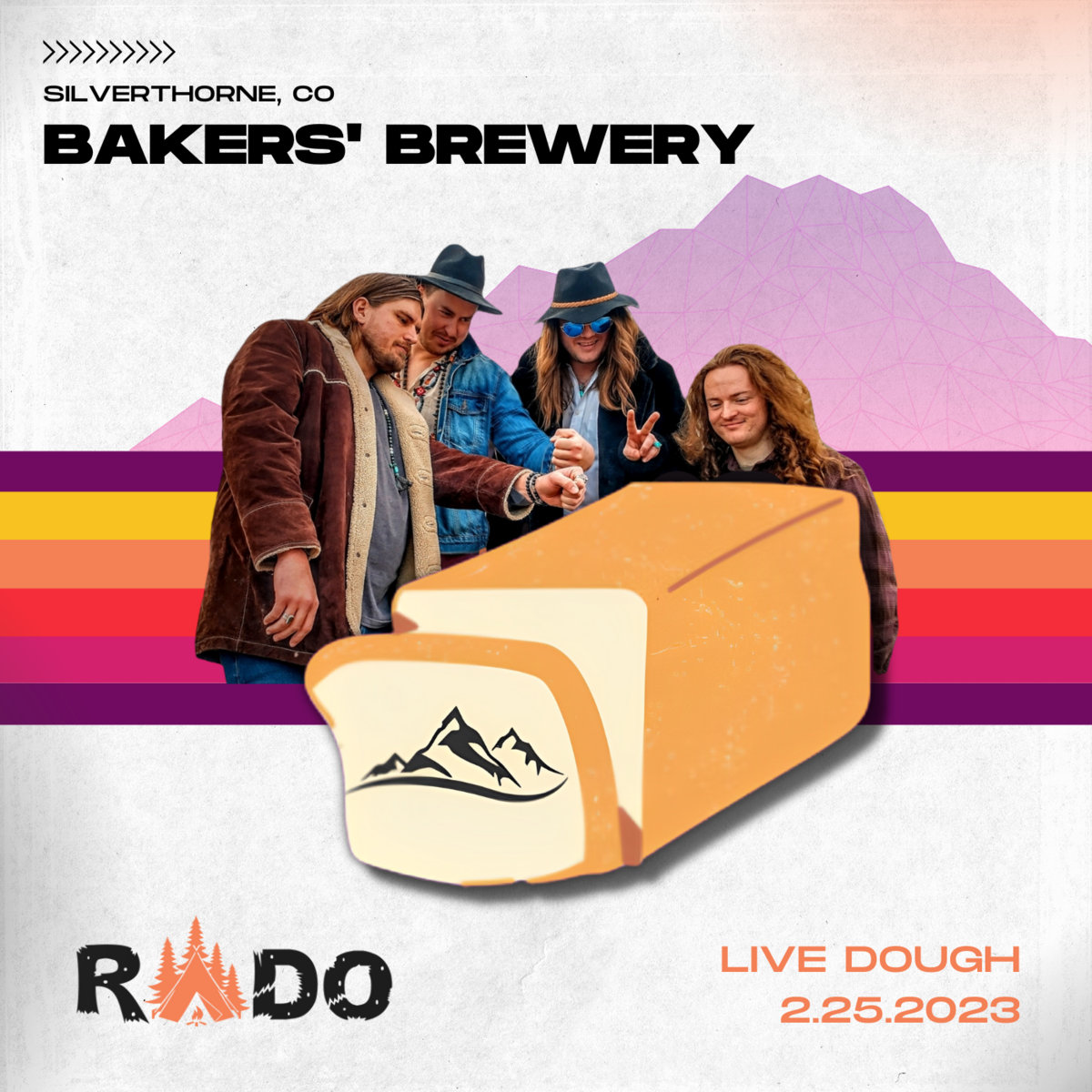 Live at Baker's Brewery Silverthorne, CO 02/25/2023 Rado