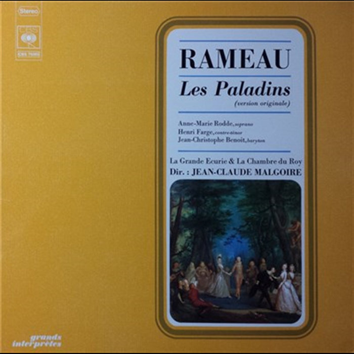 Les Paladins Version Originale Extraits | Jean-Philippe Rameau