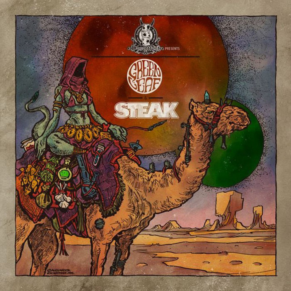 STEAK/GREENLEAF Split 7"