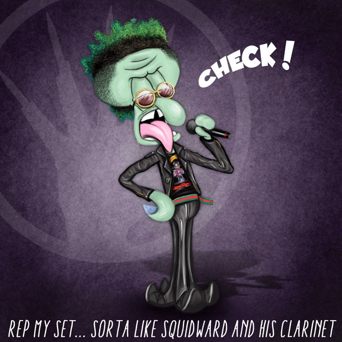 Squidward and His Danny Green