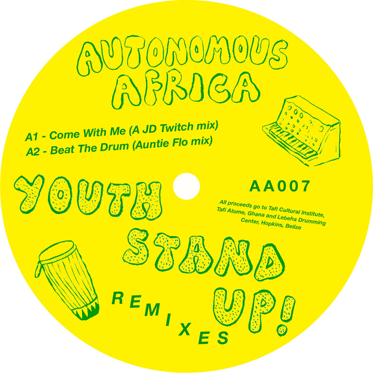 The Green Door Allstars –Youth Stand Up! Youth Stand Up! Remixes | The Green Door All-Stars