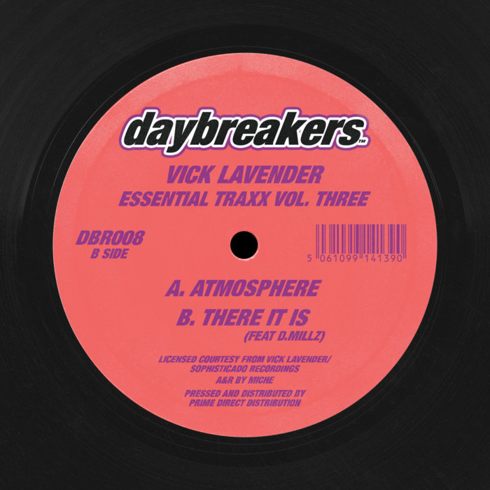 Pochette de Vick Lavender Essential Traxx vol. 3 par Vick Lavender