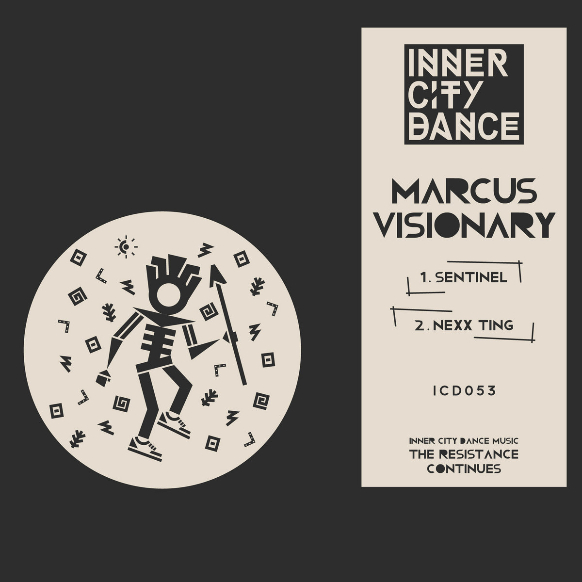 Marcus Visionary - Never Conquer EP - ICD 045 | Marcus