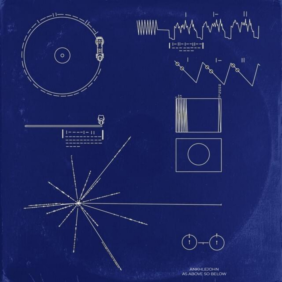 洋楽 ANKHLEJOHN Navy Blue As Above, So Below As Above So Below | Ankhlejohn, Navy Blue | Frank's Vinyl