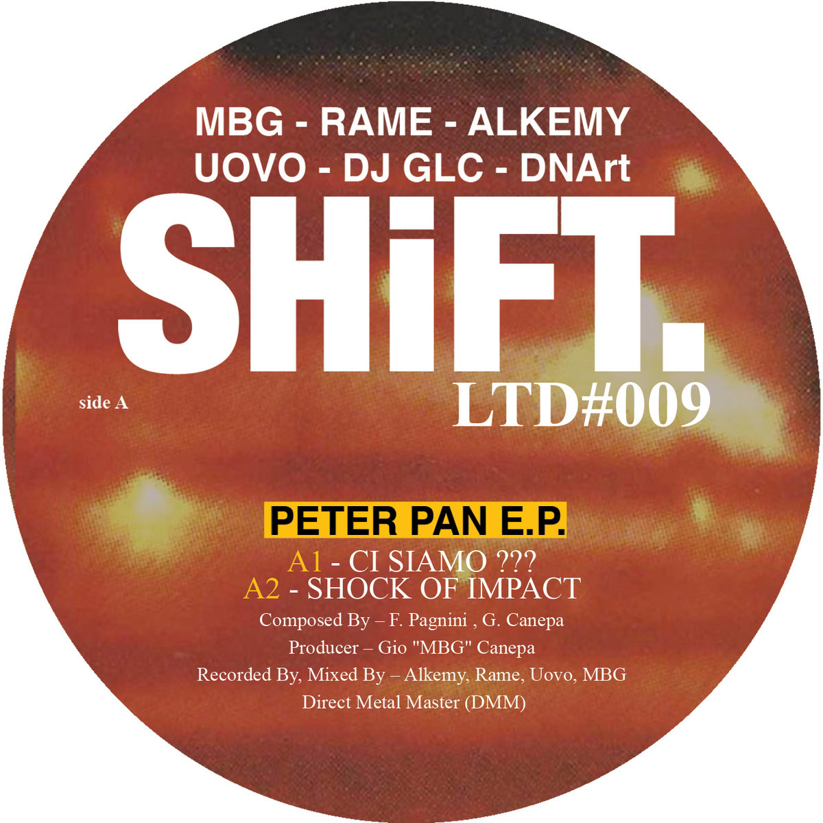 Shiftltd009 Mbg Rame Alkemy Uovo Peter Pan Ep Shift Ltd Shiftltd009 Mbg Rame Alkemy Uovo Peter Pan Ep Shift Ltd