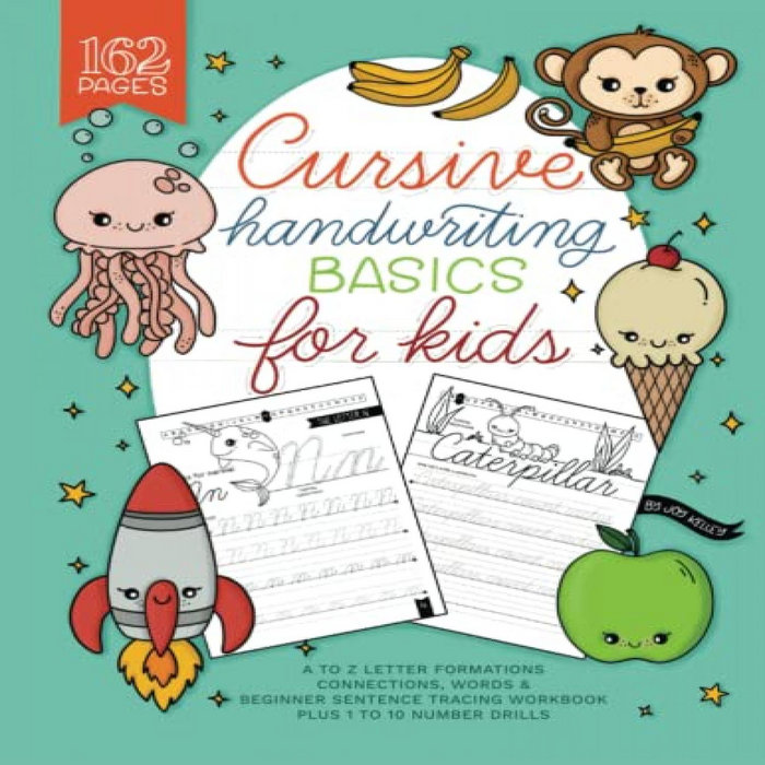[View] EPUB KINDLE PDF EBOOK Cursive Handwriting Basics for Kids: A to ...