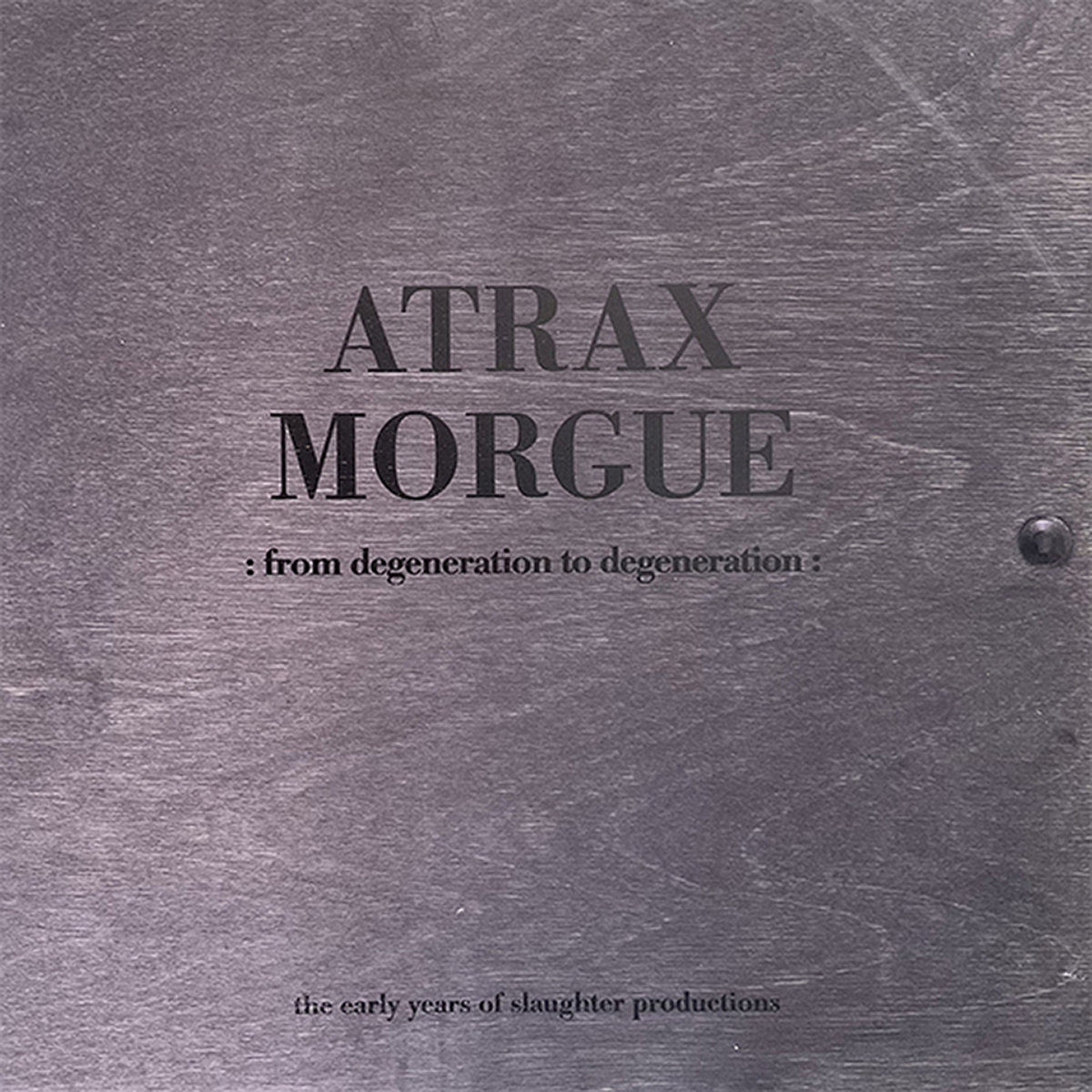 From Degeneration To Degeneration | Atrax Morgue | Urashima