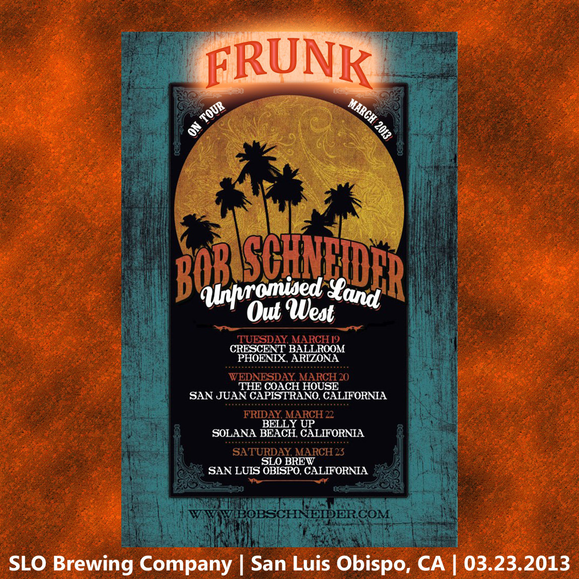 SLO Brewing Company San Luis Obispo, CA 03.23.2013 Bob Schneider
