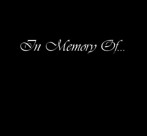 IN MEMORY OF... (Demo 2008) cover