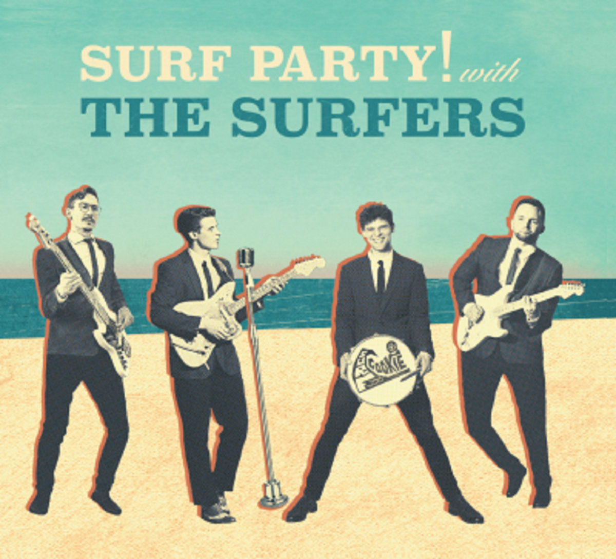 Surf Party! (CD/digital, 2024) - SC045 | The Surfers | Surf Cookie