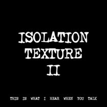ISOLATION TEXTURE II [TF00077] cover art