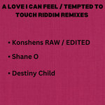 A LOVE I CAN FEEL / TEMPTED TO TOUCH RIDDIM REMIXES by Dj Cris Cross