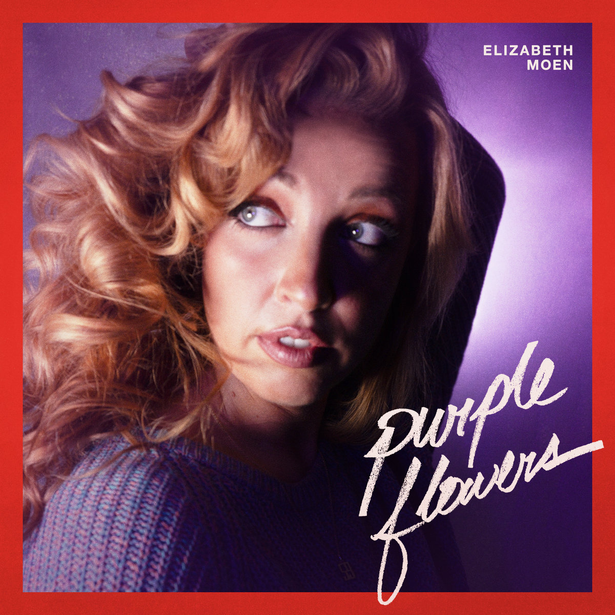 Purple Flowers / Empty Bottle | Elizabeth Moen