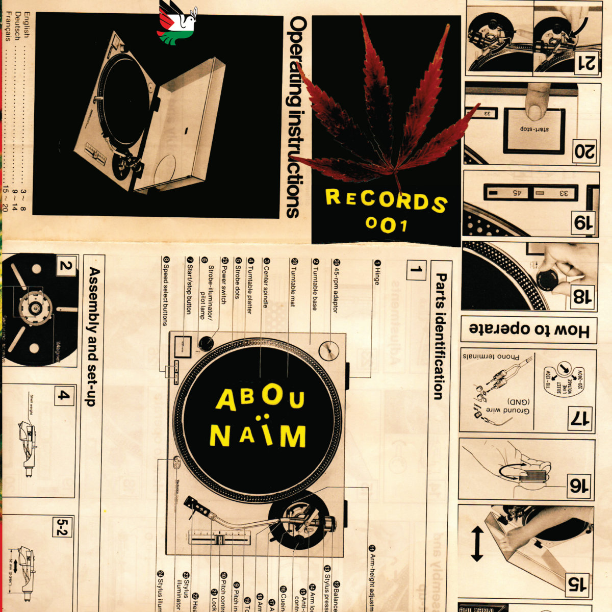 Pochette de Abou Naïm - Revolution (Master Digital)