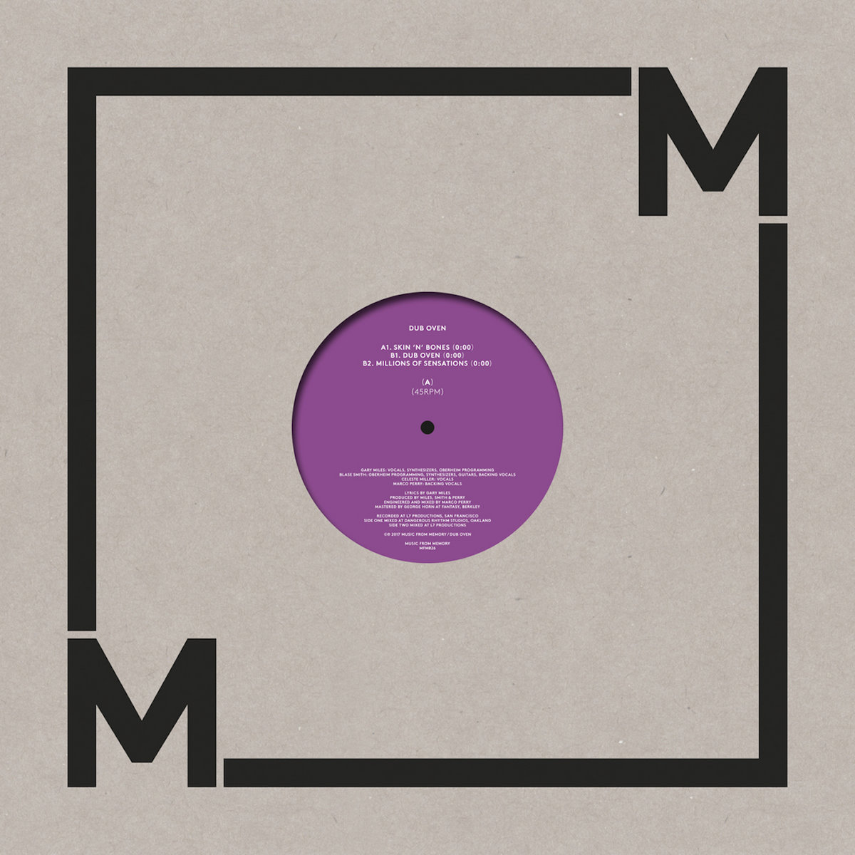 Skin 'N' Bones | Dub Oven | Music From Memory