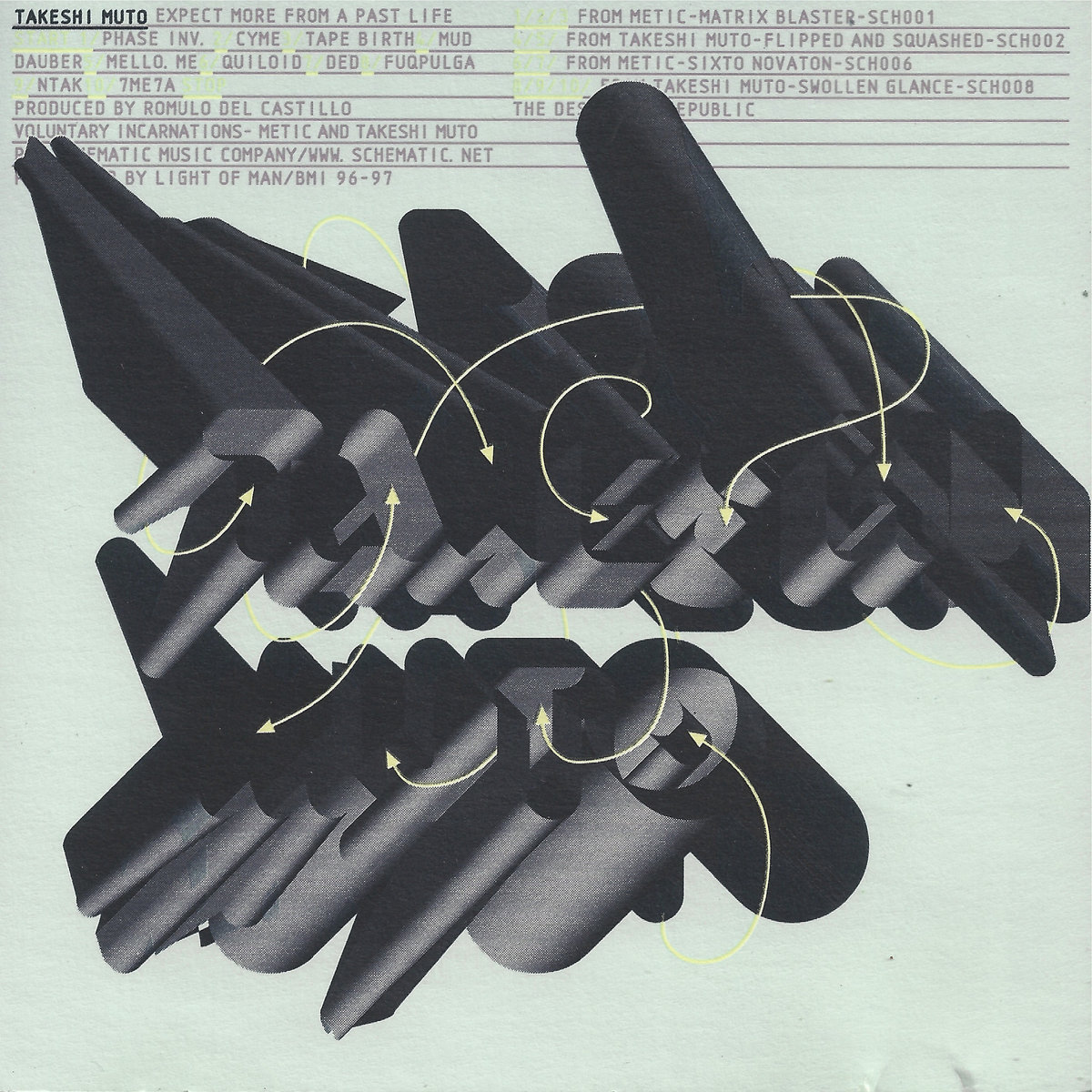 Expect More From A Past Life | Takeshi Muto / Metic | Schematic