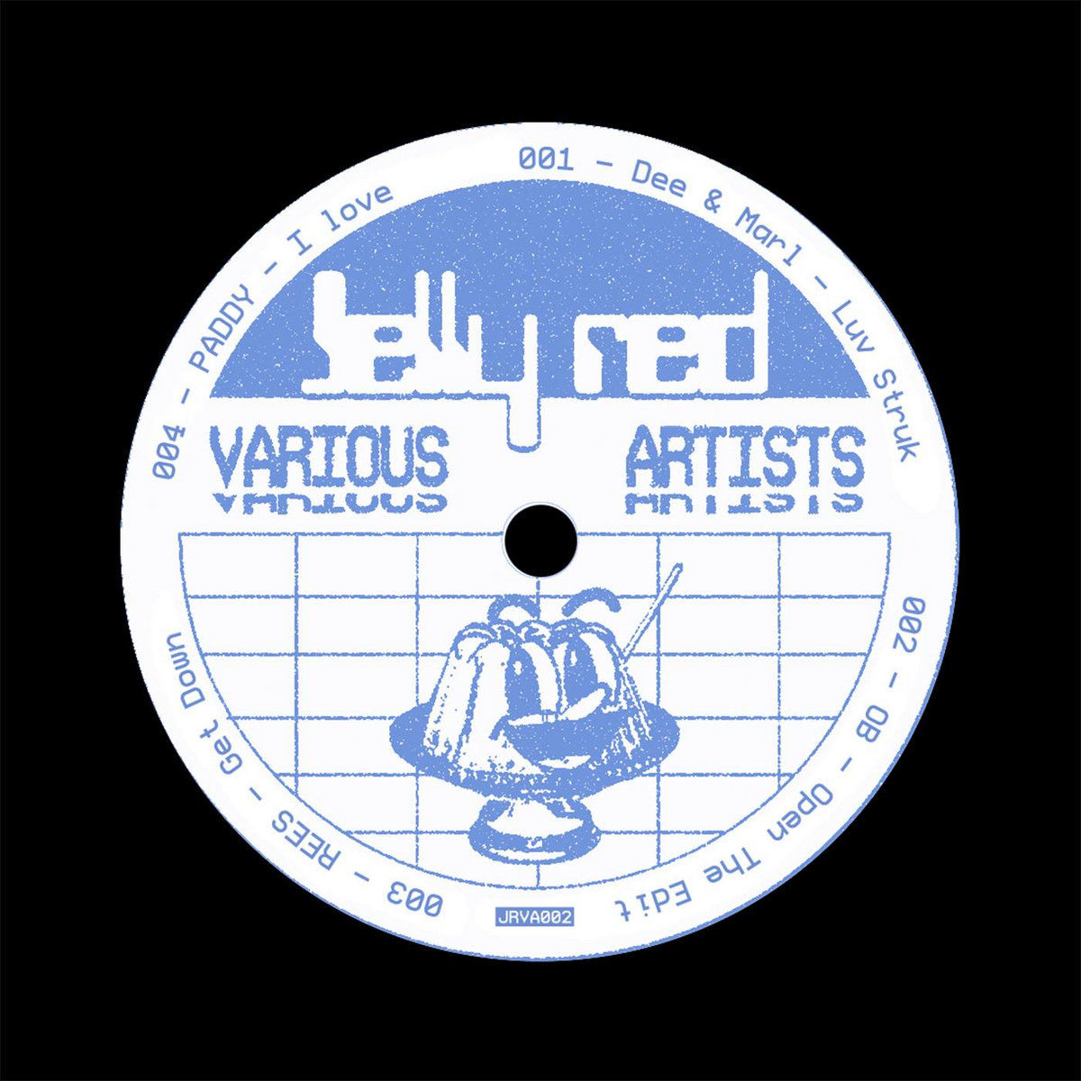 JRVA002 - Jelly red - Various Artists cover