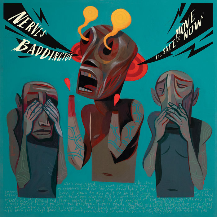 Pochette de It's Safe to Move Now par Nerves Baddington