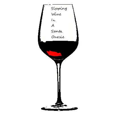Sipping Wine In A Santa Onesie cover