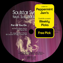 Peppermint Jam Records — Free Pick: For All U Do (Claudio Di Carlo Classic Mix)