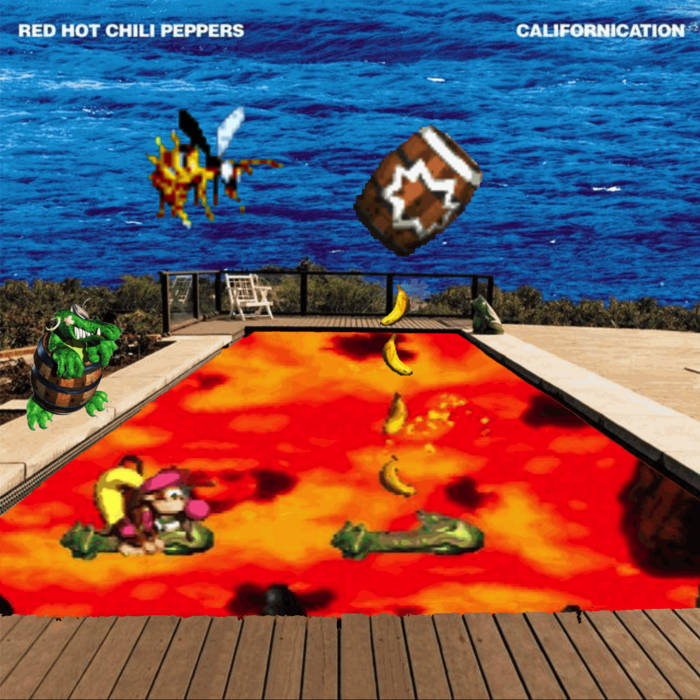 Californication in the style of Donkey Kong Country | fxsnowy