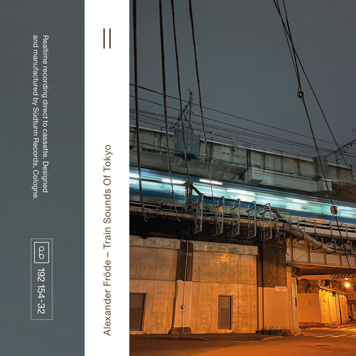 Alexander Fröde - Music Tapes/Records/Books Community Yamanote-Line Trains Near The Daikanyama Esperanza Dori Bridge [1]