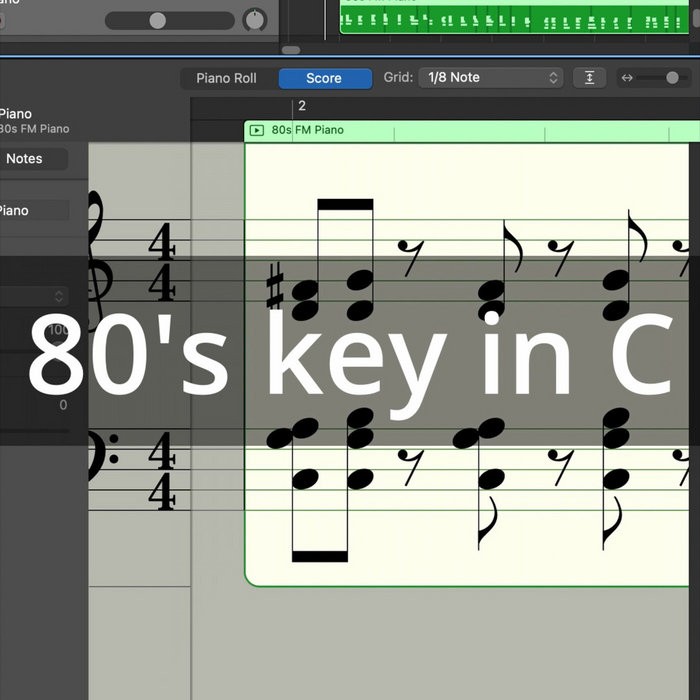 80's key in C | quhaha