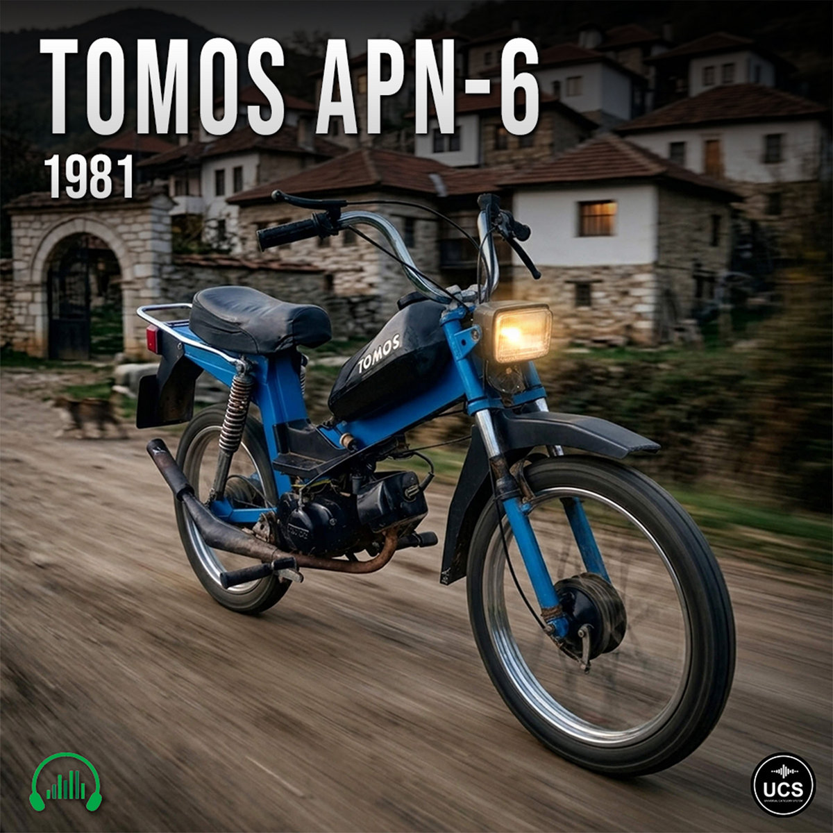 Tomos APN-6 1981 moped motorcycle