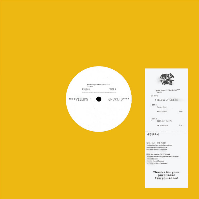 ヤンガーソング 天晴 ジャケット Yellow Jackets Vol.3 (Vinyl Only - No Digital) | Patrice Scott