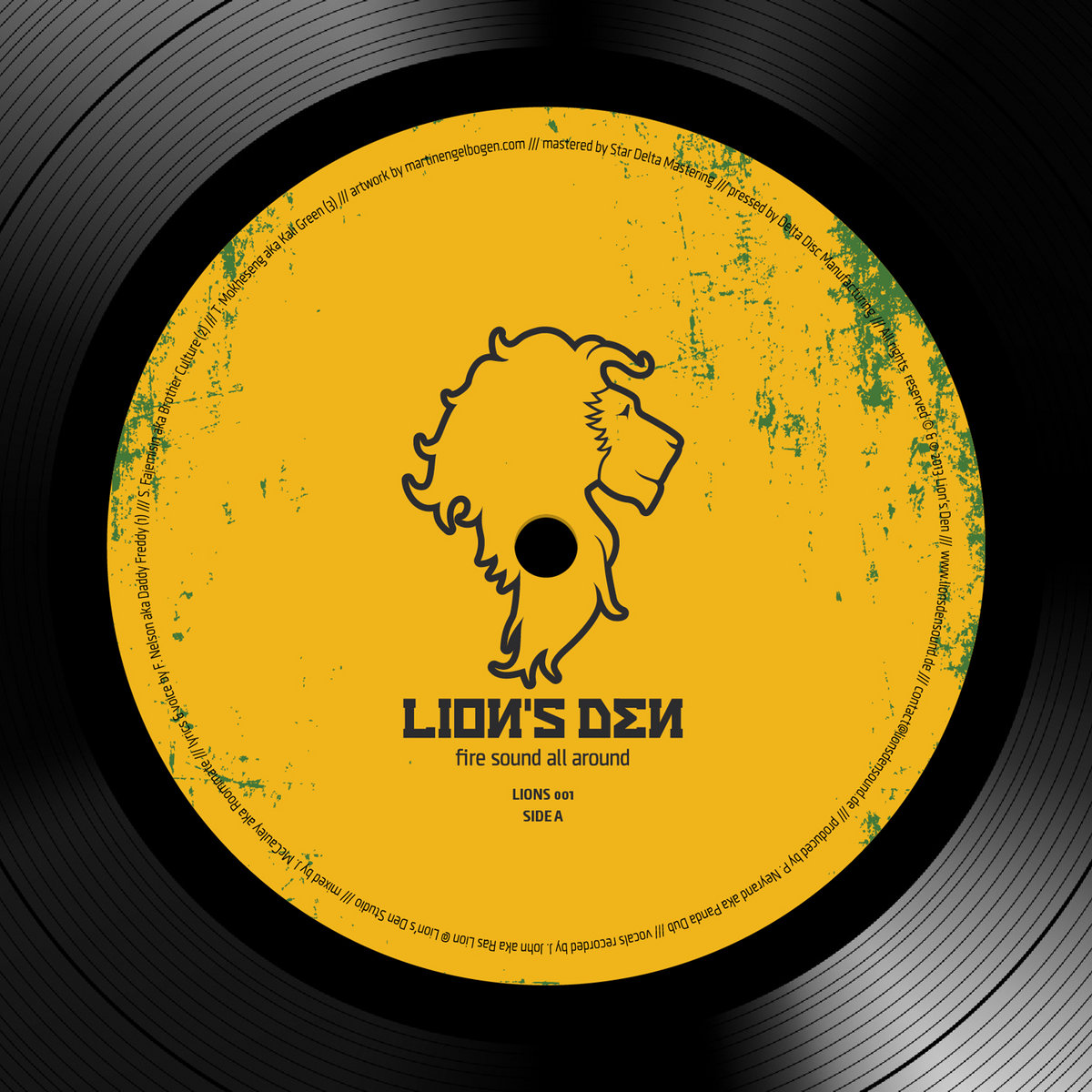 LIONS001 - Panda Dub ft. Daddy Freddy, Brother Culture & Kali