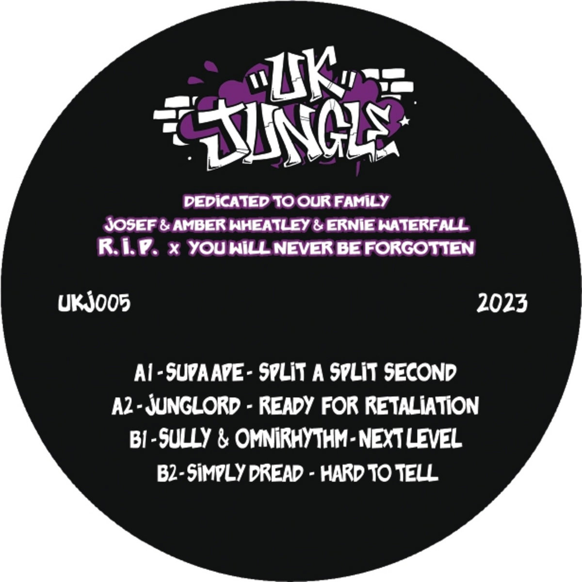 UK Jungle Records Presents UK Jungle 005 (DIGITAL OUT NOW!! 12
