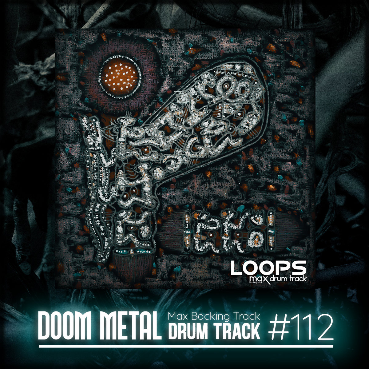 #112 Doom Metal Drum Track Down Style 120 bpm