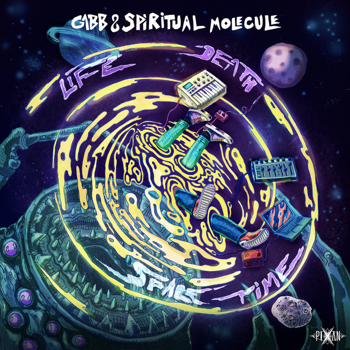 Life, Death, Space, Time | Gabb & Spiritual Molecule | Pixan