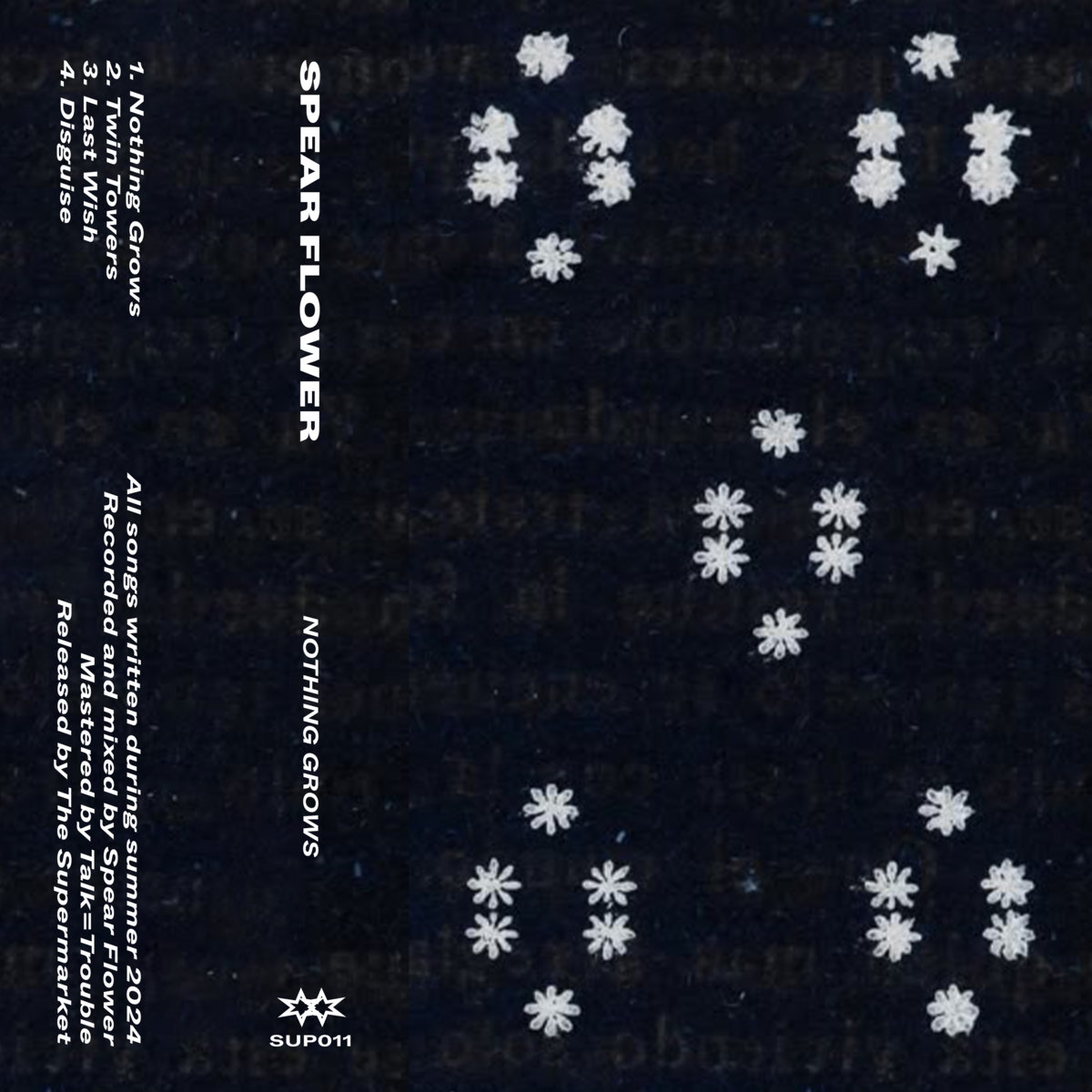 【1997年】THUMB デモテープ Plant A Flowers 2曲収録 Nothing Grows | Spear Flower
