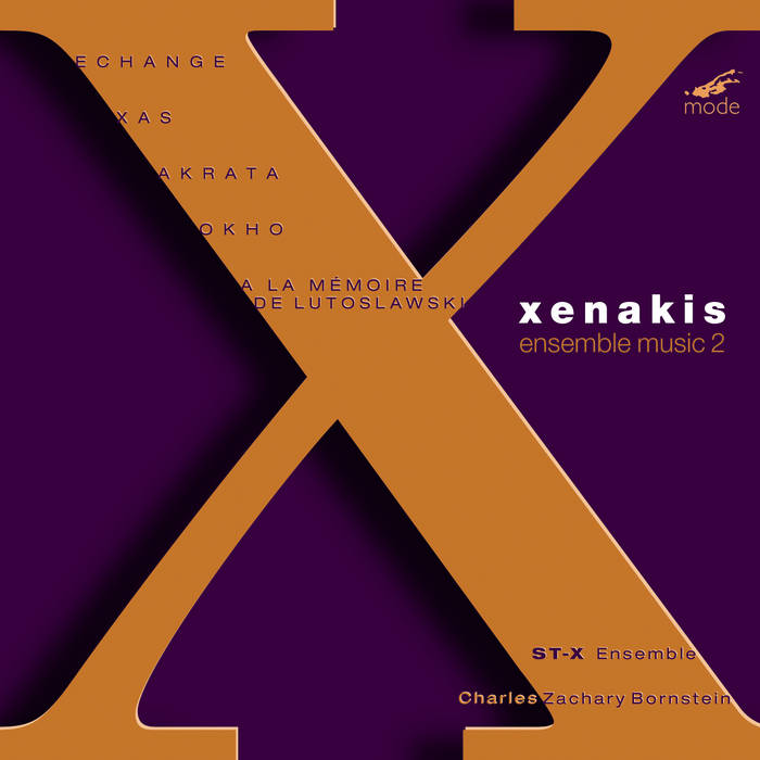 【T8650】Iannis Xenakis Xenakis Edition 2: Ensemble Music II (mode56) | Iannis Xenakis