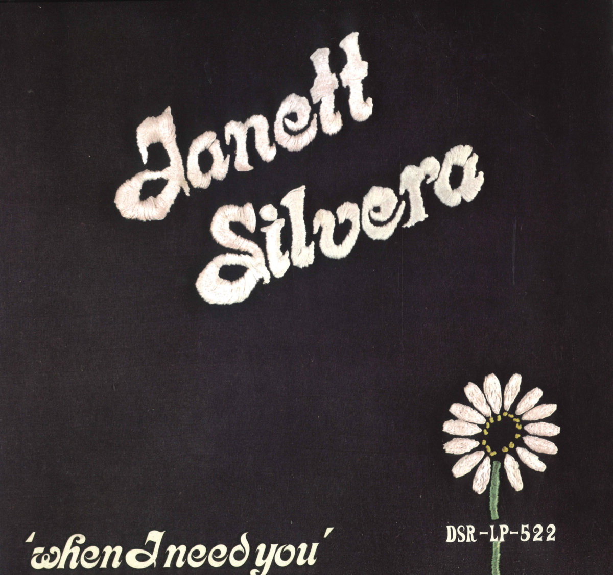 When I Need you’/Janett Silvera 1977 When I Need You | Janett Silvera | Dub Store Records