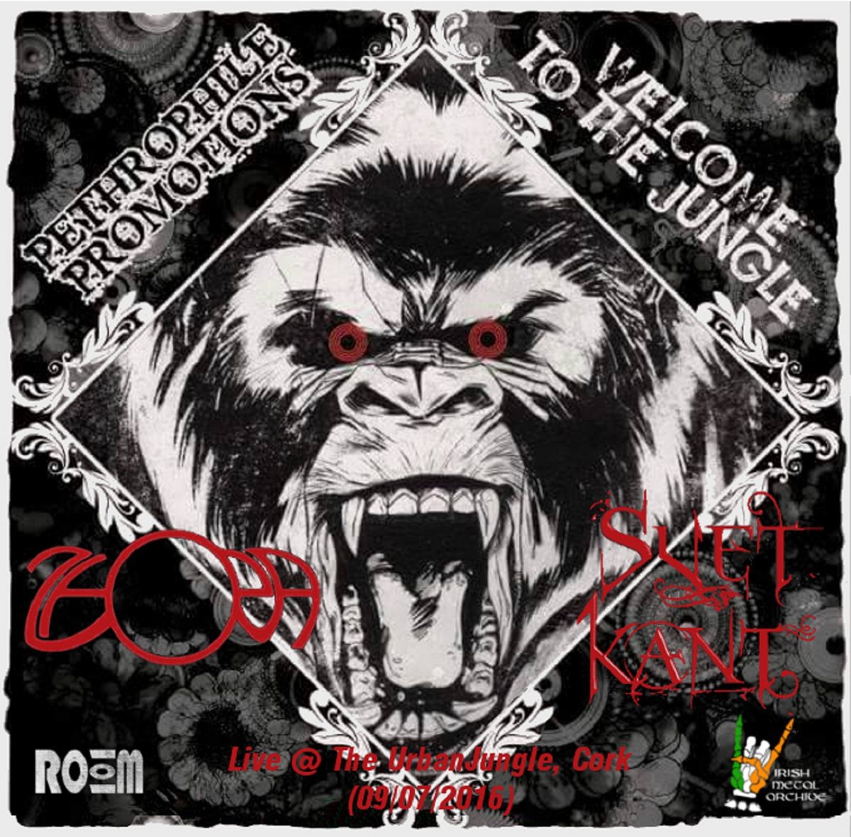 ZHORA & SVET KANT - Live @ 'Welcome To The Jungle', Cork (09/07/2016) cover