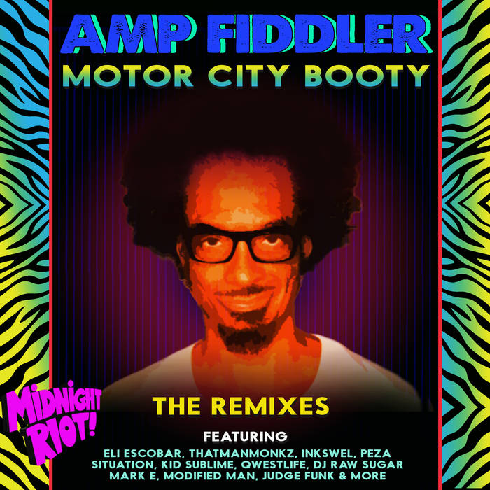 激レア！MOTOR CITY BOOTY AMP FIDDLER 　LPレコード Amp Fiddler - Motor City Booty - Remix Album | Midnight Riot