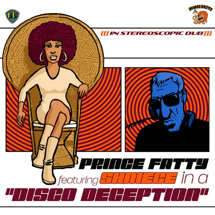 英LP Prince Fatty, Shniece Disco Deception LVD0004 Lovedub Limited /00250 Prince Fatty feat. Shniece in a Disco Deception LP | Prince