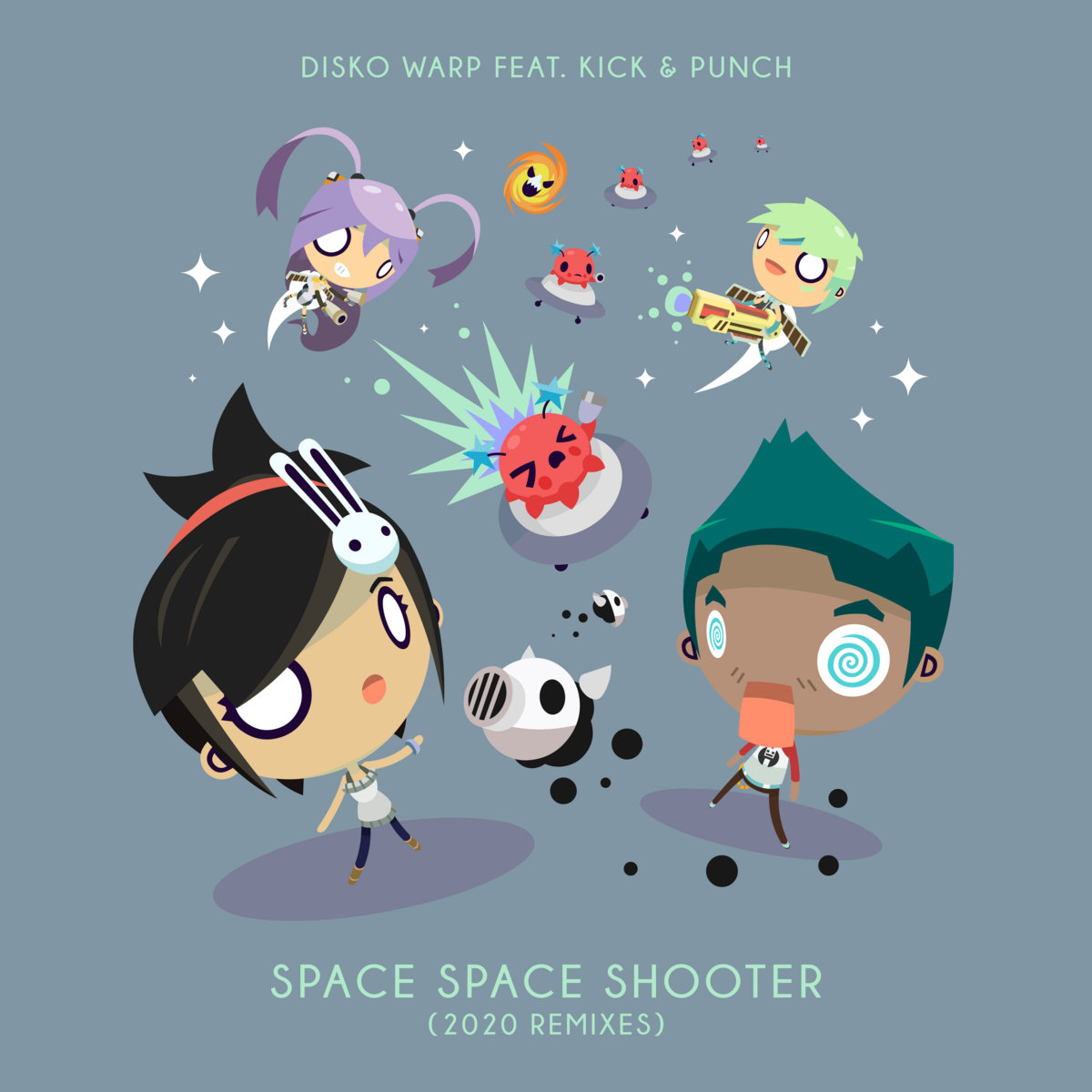 Space Space Shooter (feat. Kick & Punch) | Disko Warp