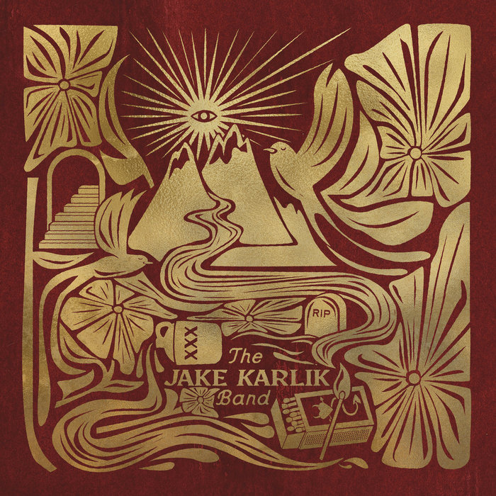 Portada del álbum homónimo de Jake Karlik Band